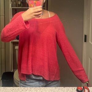 REAL eileen fisher linen sweater